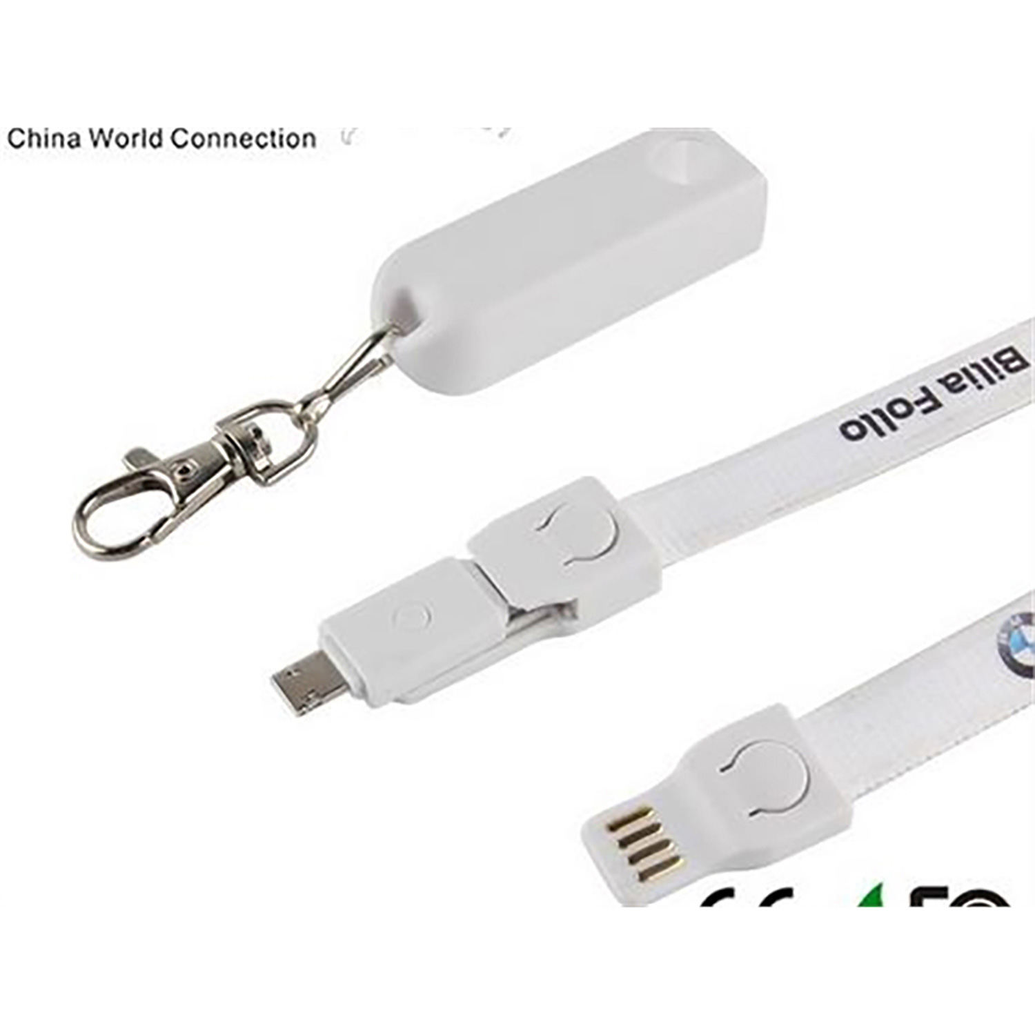 3 in 1 Lanyard USB cable Cable 3