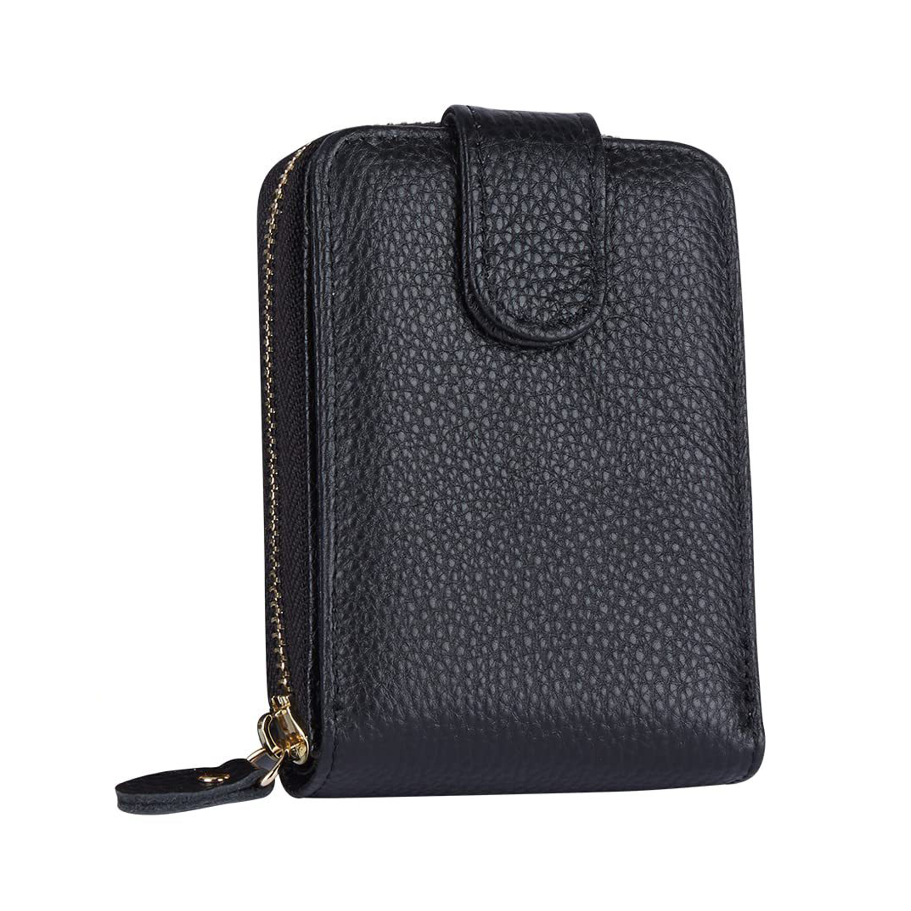 Genuine leather men's organ card bag 3