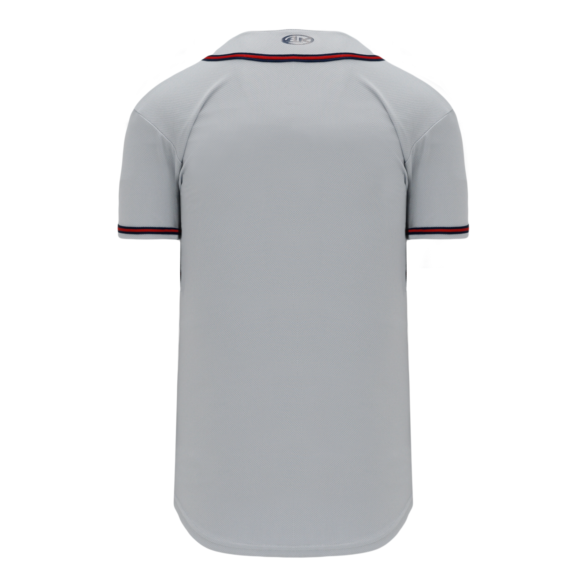 Full Button Baseball Jerseys BA5500-ATL-G01 3