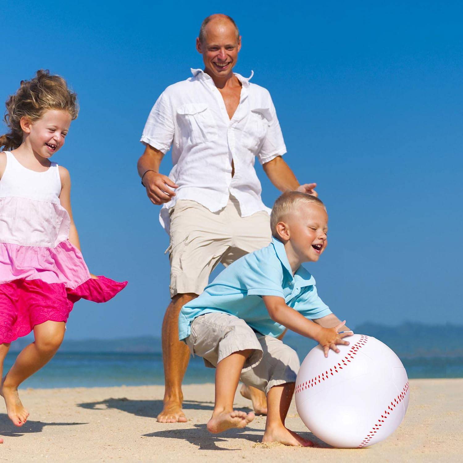 Summer Beach Inflatable Baseball Toy for Kids 5