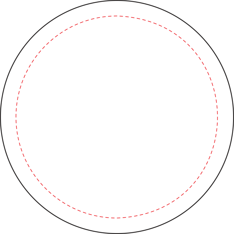 Paper Coasters - 3.5" Round 10