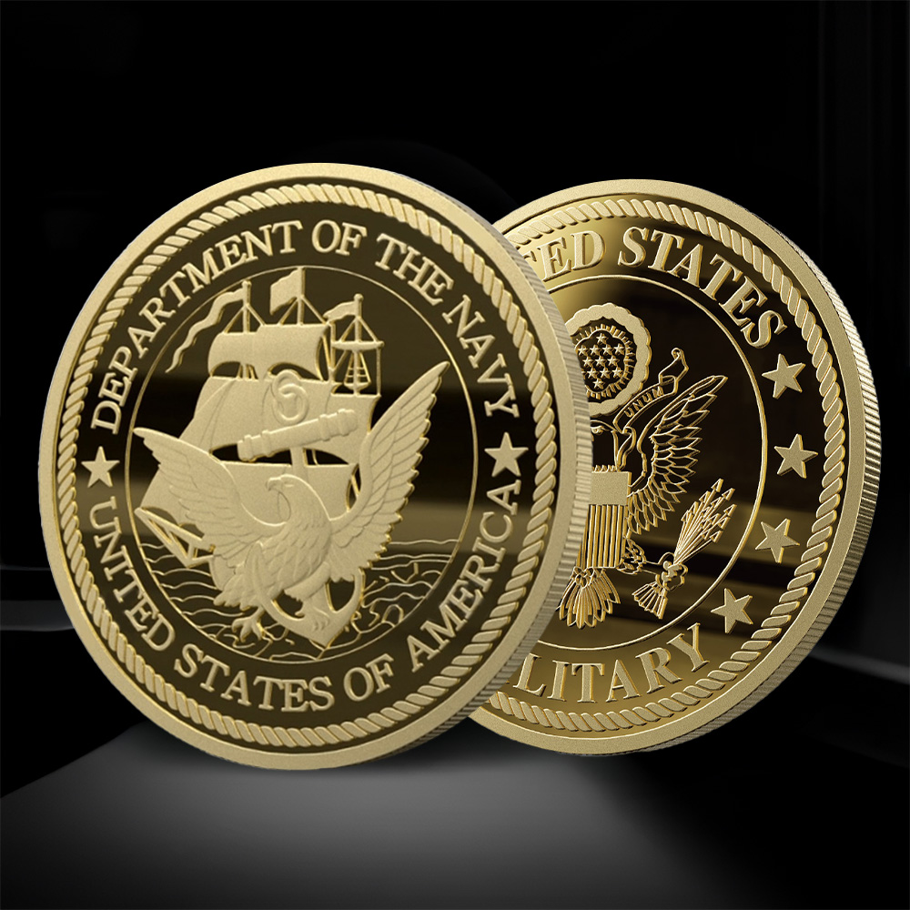 Custom 3D Die Struck Mint Coins 2.25"