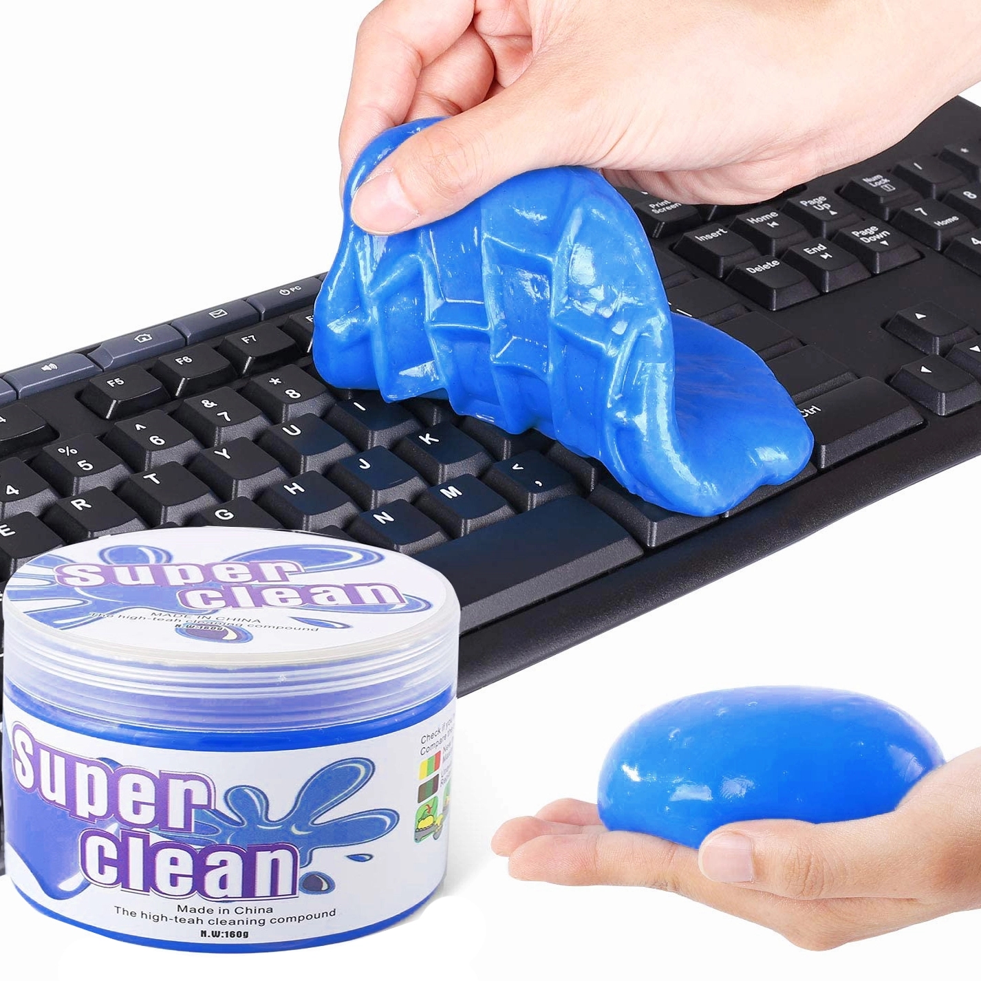 5.6 Oz Car Keyboard Cleaner Dust Cleaning Gel 10