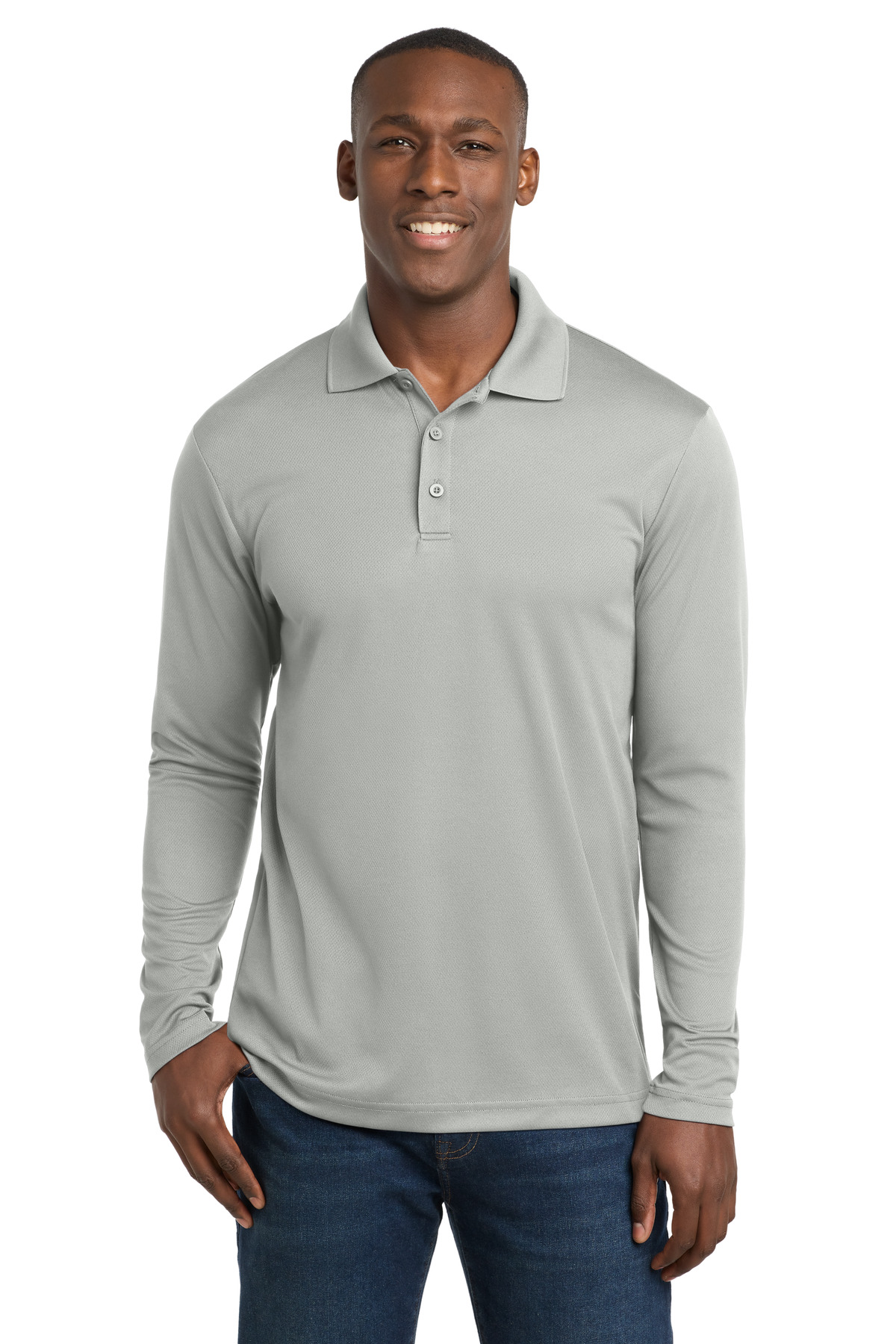Sport-Tek PosiCharge RacerMesh Long Sleeve Polo. ST640LS 51