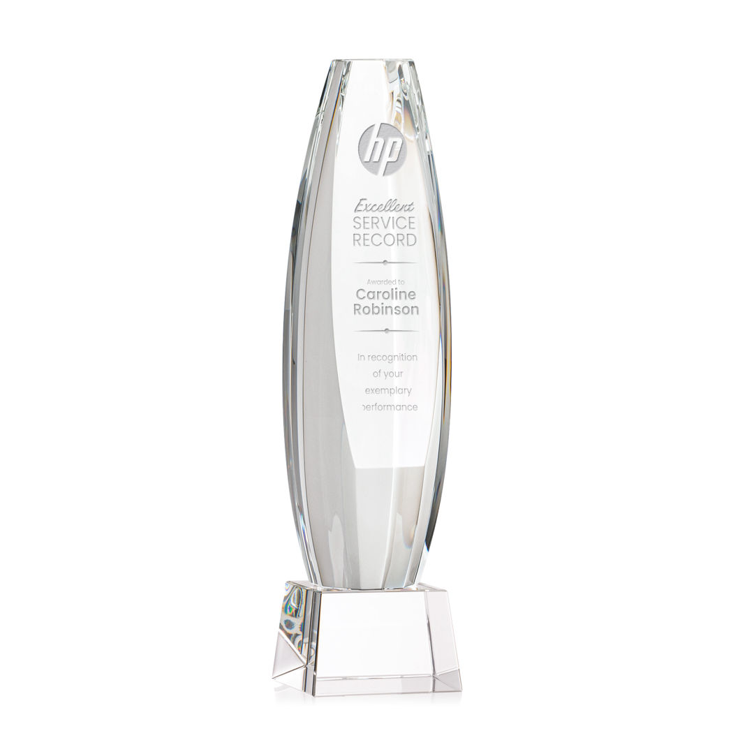 Hoover Award on Robson Base - Clear 8