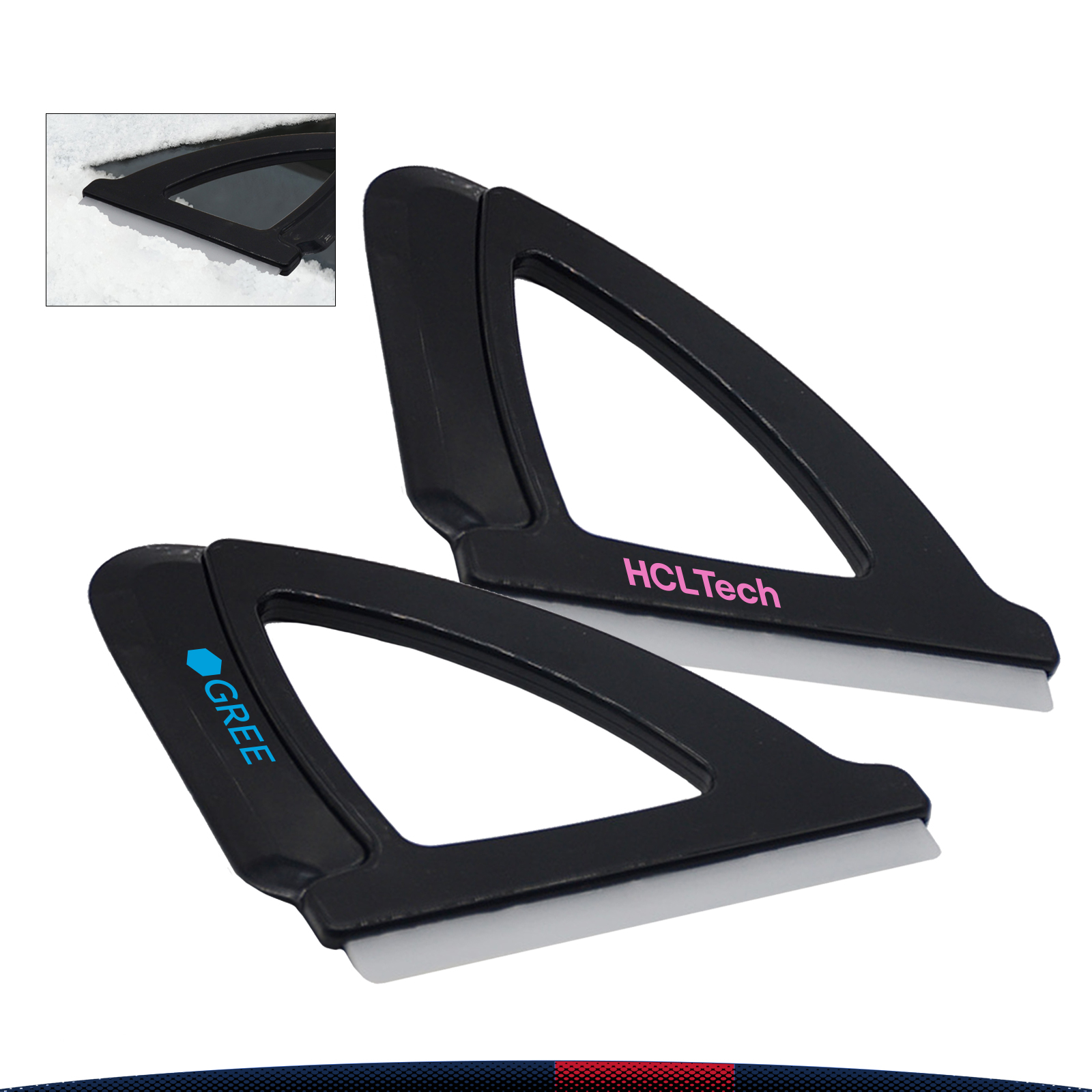 Triangle Plate Snow Scraper 2