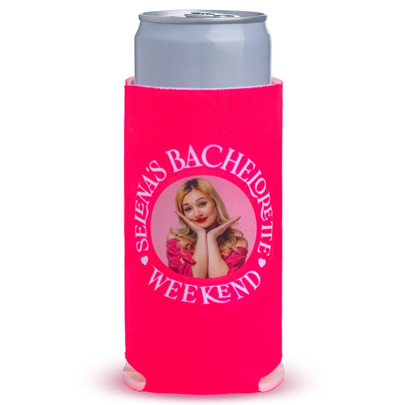 Fluorescent Neon Collapsible SLIM Can Coolers 8