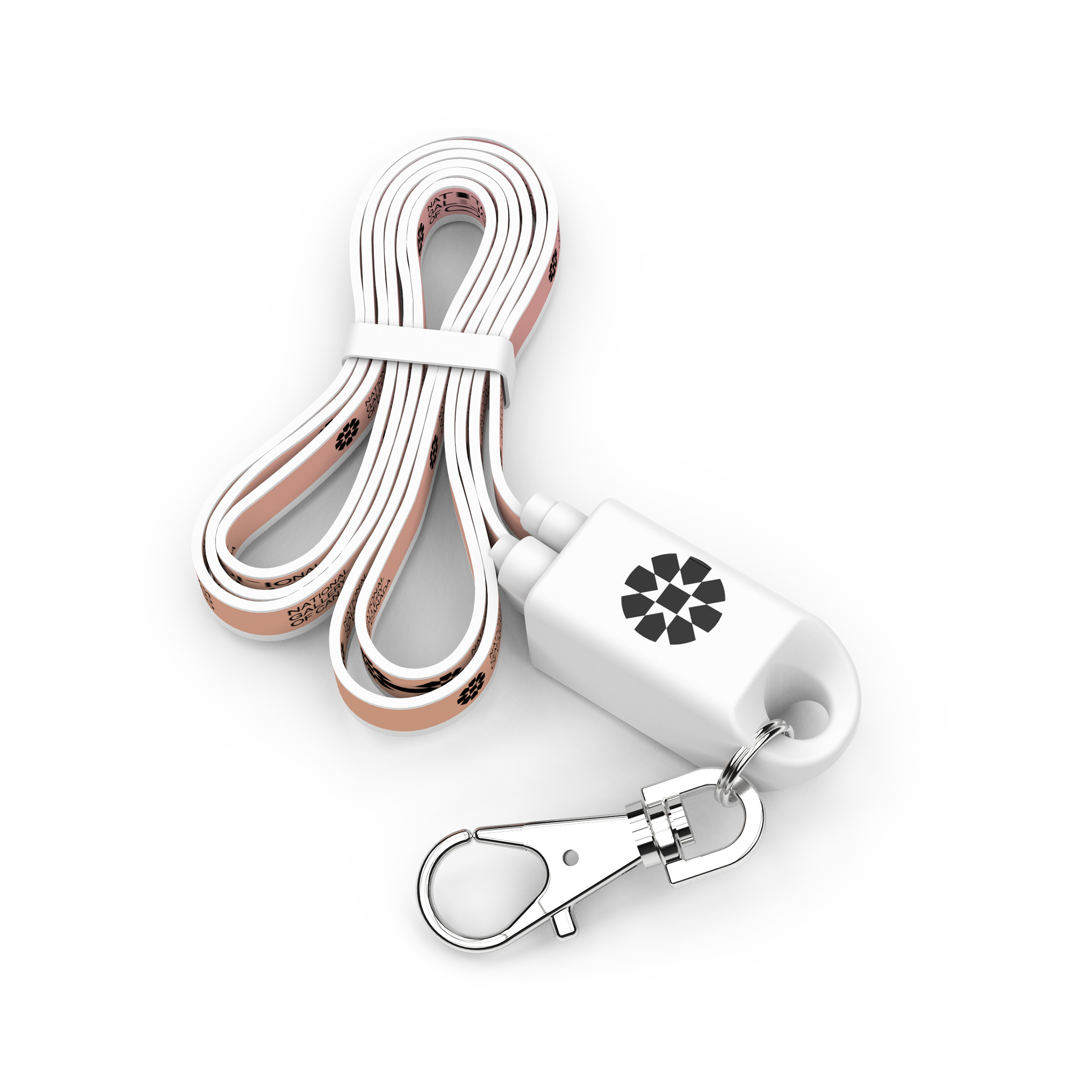 Lanyard Type C : Event badge holder and USB C charging cable 2