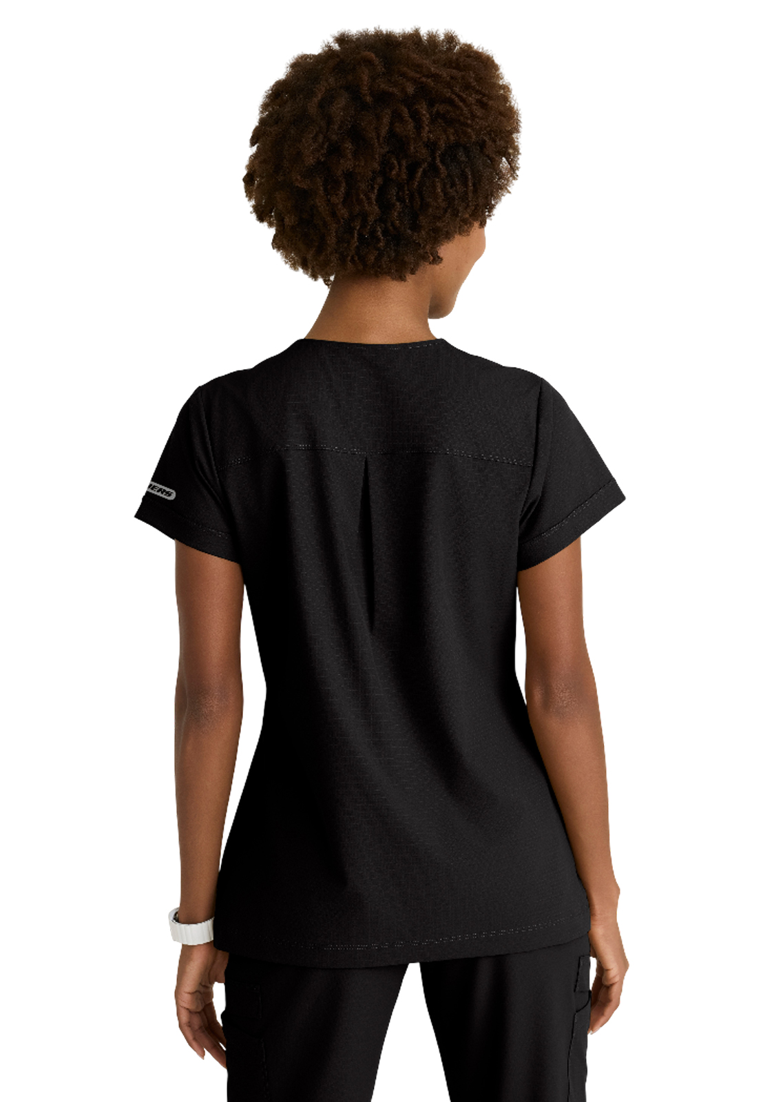 Skechers Ripstop Collection - Women's Two-Pocket Round Neck Trek Scrub Top 4