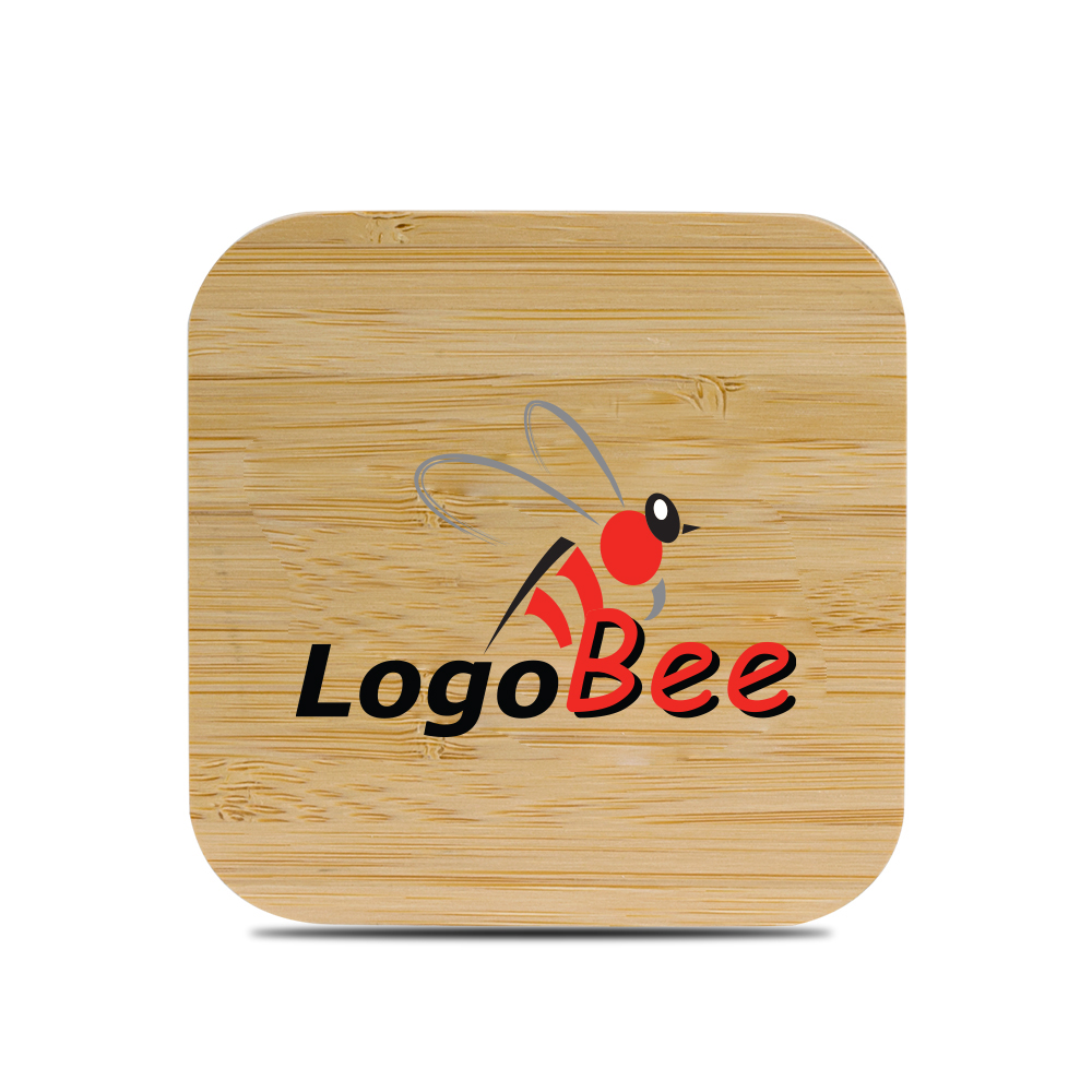Eco-Friendly 15W Bamboo Wireless Charger 10