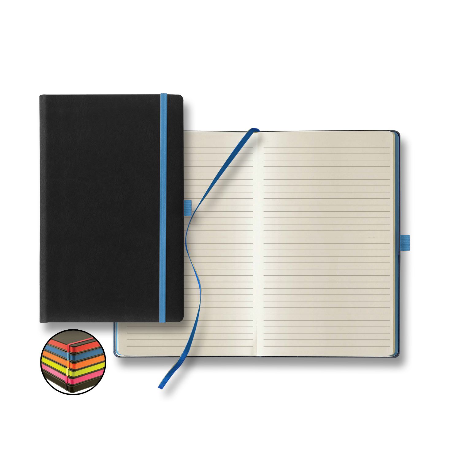 Castelli Tucson Edge Medio Lined Ivory Page Journal 8