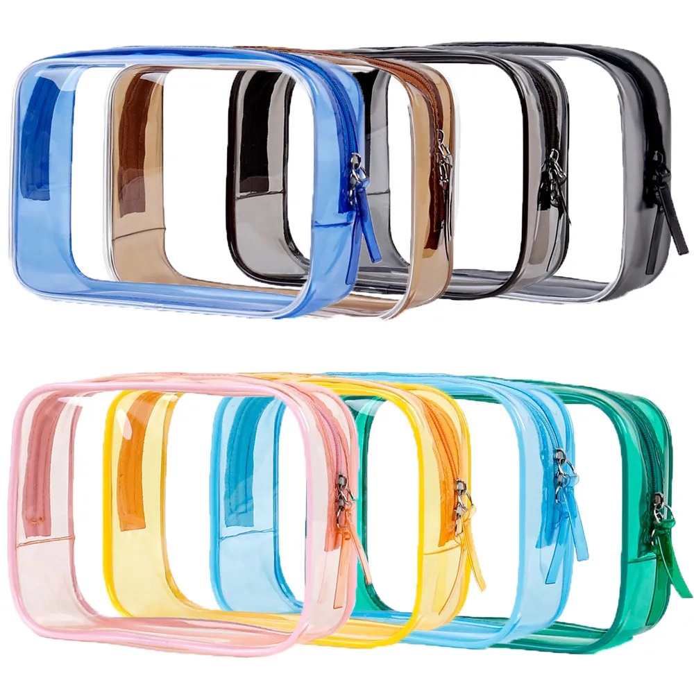 Pouch Small, Clear Makeup Bag 7