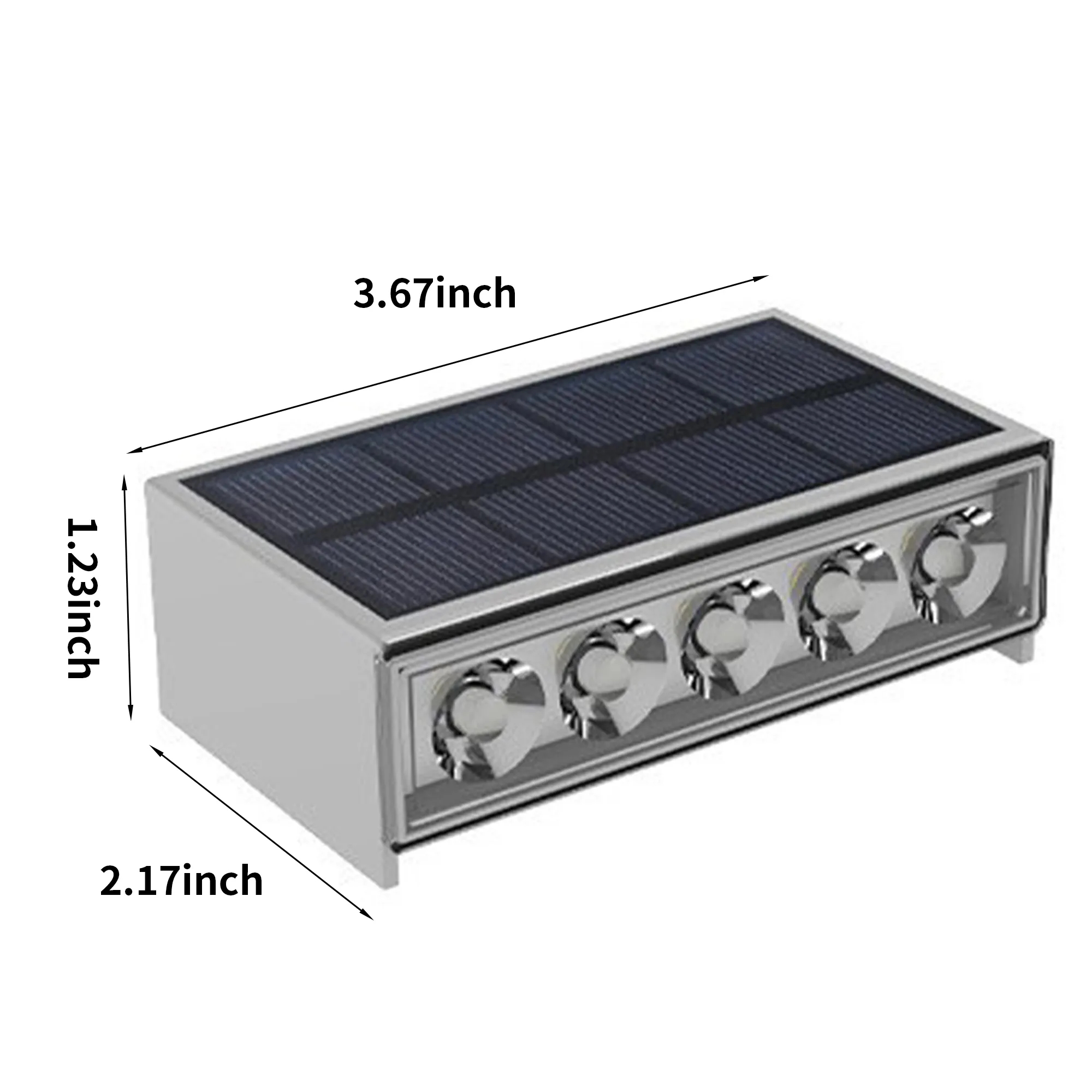 Waterproof ABS Solar Stair Light 3