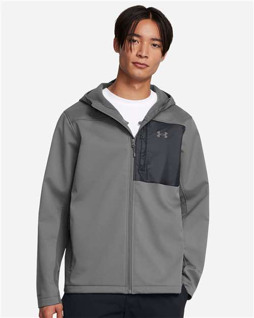 Men's ColdGear® Infrared Shield 2.0 Hooded Jacket - 1371587 11