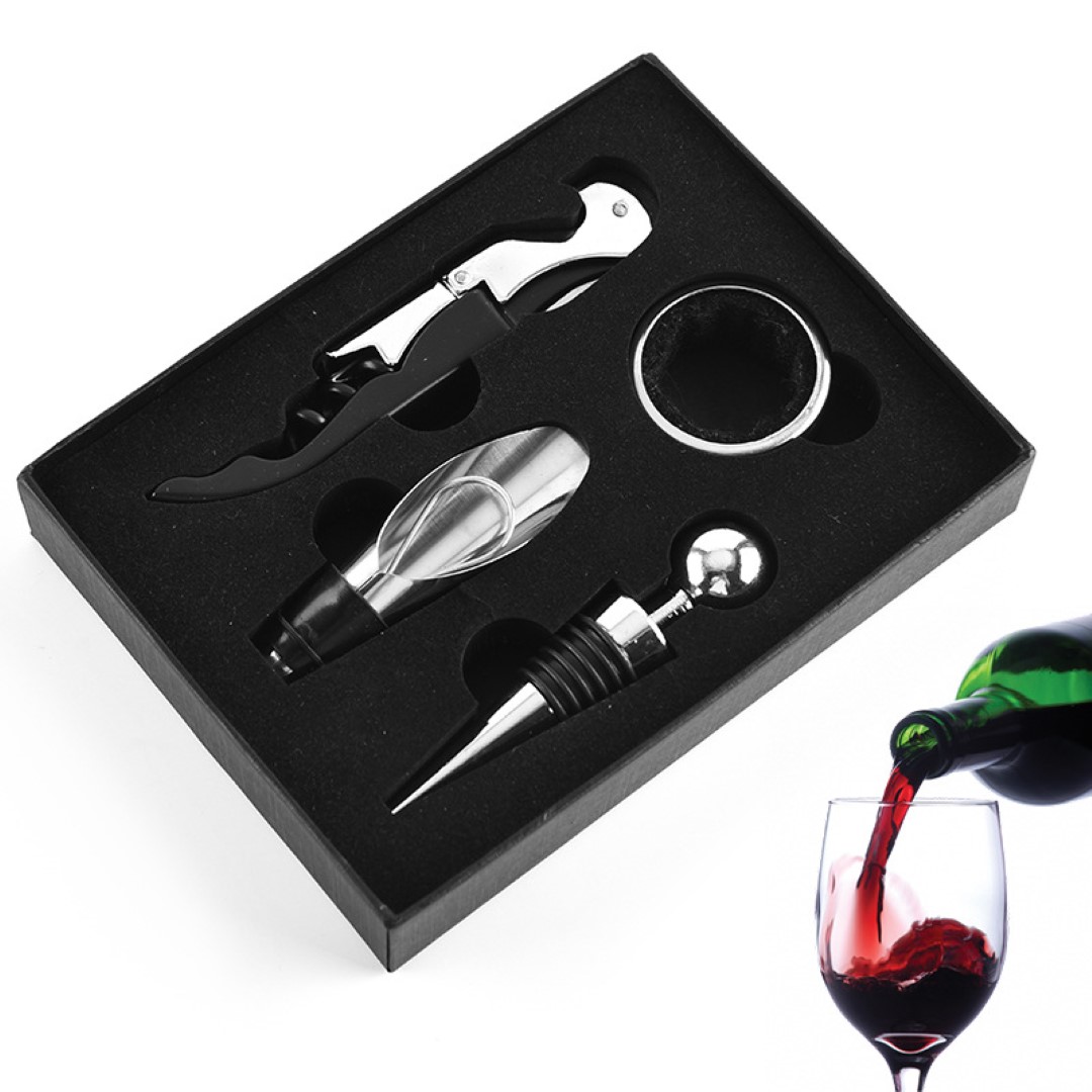 Red Wine Bottle Opener Set 3