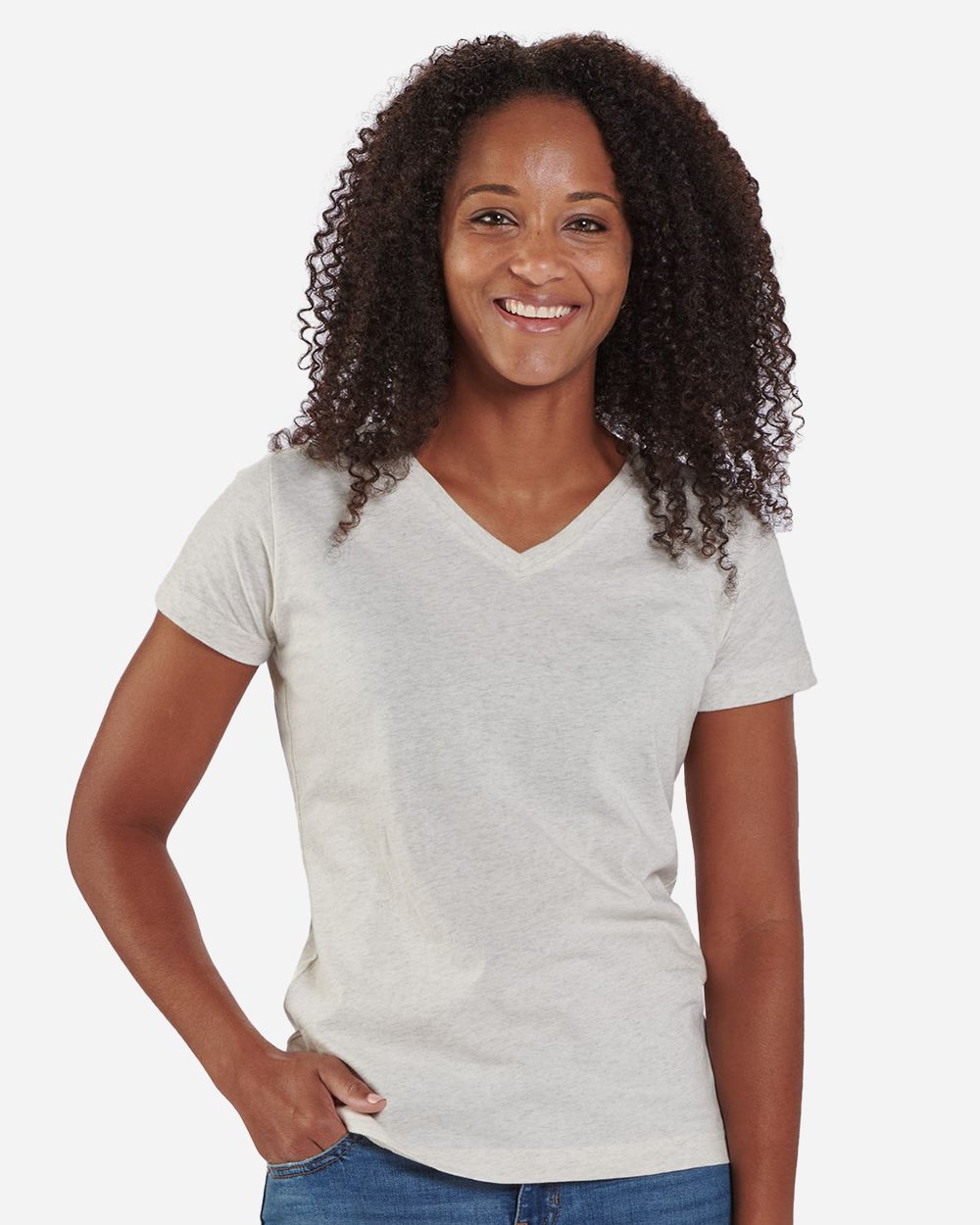 Women's V-Neck T-Shirt - BW2201 25