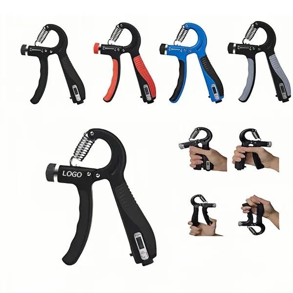 Adjustable Digital Hand Gripper with Resistance Strengthener 2