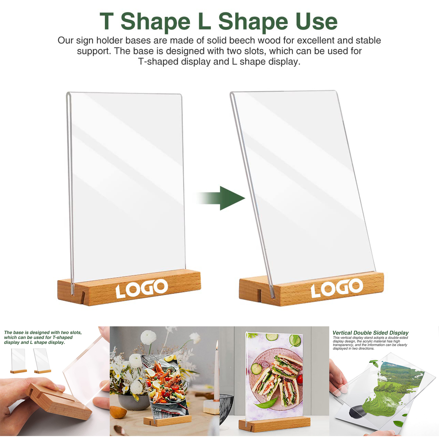 Acrylic Sign Holder 2