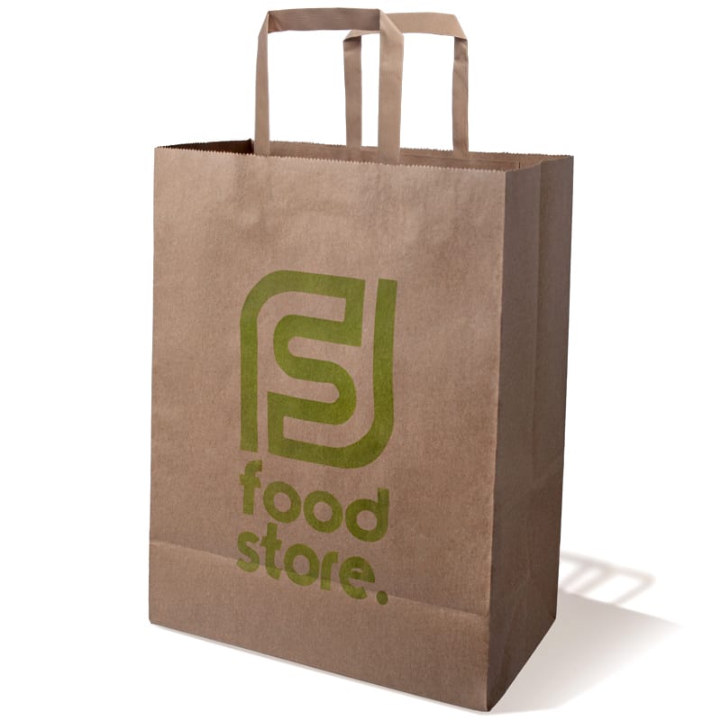 10 X 13 Inch Custom Paper Shopping Bag With Handles 6