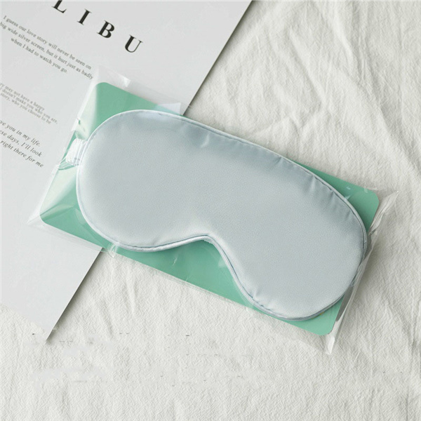 Double-sided imitation silk travel sleep eye mask 6