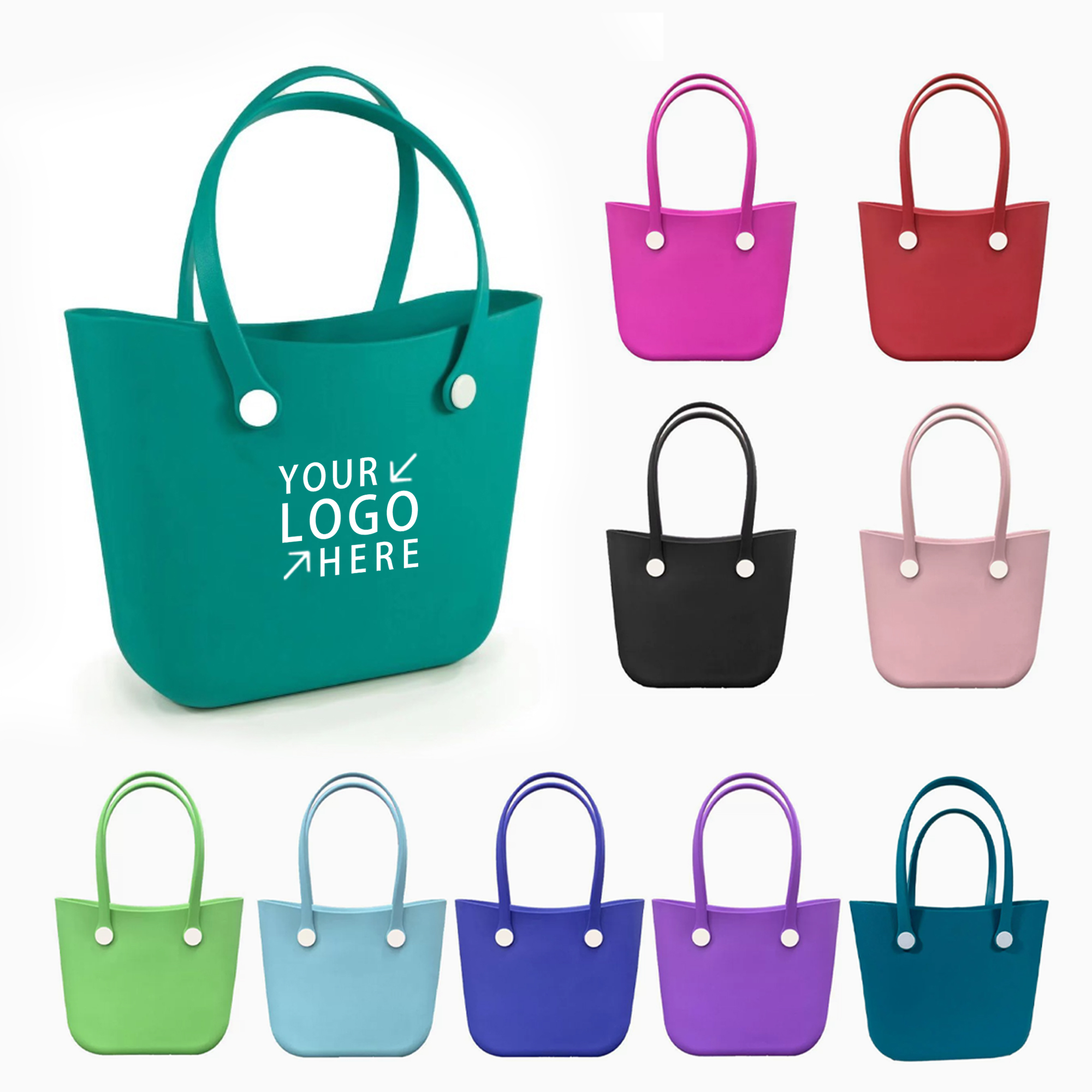 Large EVA Beach Tote Bag 2