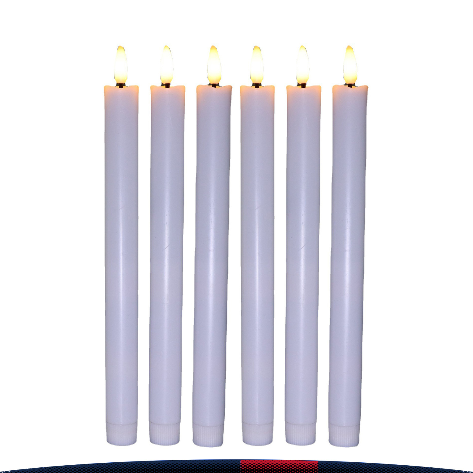 10-inch Bullet-Head Wavy-Edge Candle Sticks 2