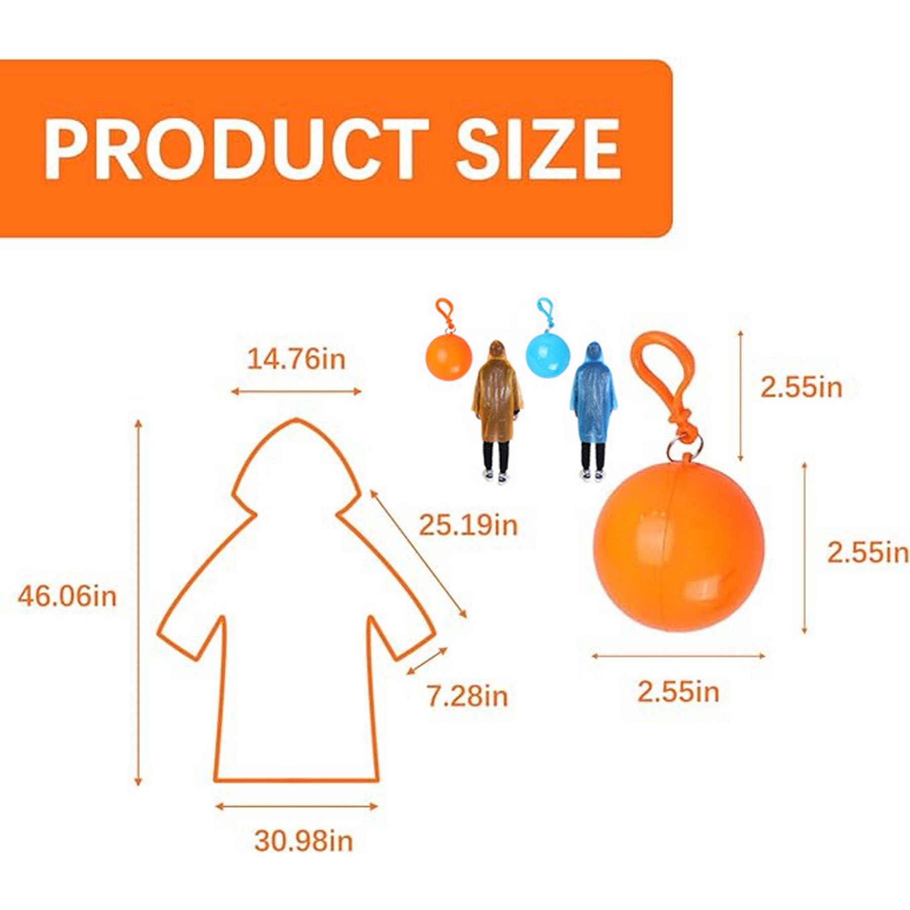 Portable Raincoats Ball 3