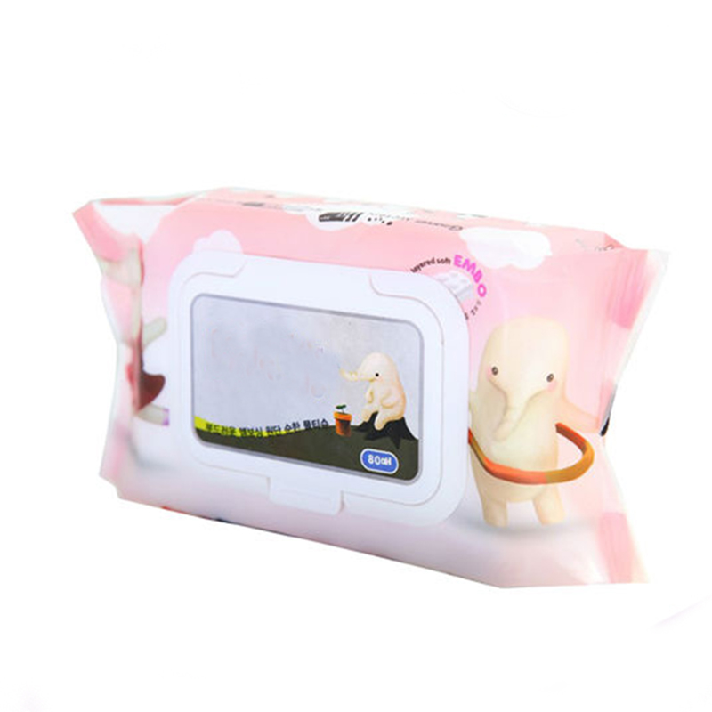 Wet Wipes Antibacterial with Custom Plastic 3