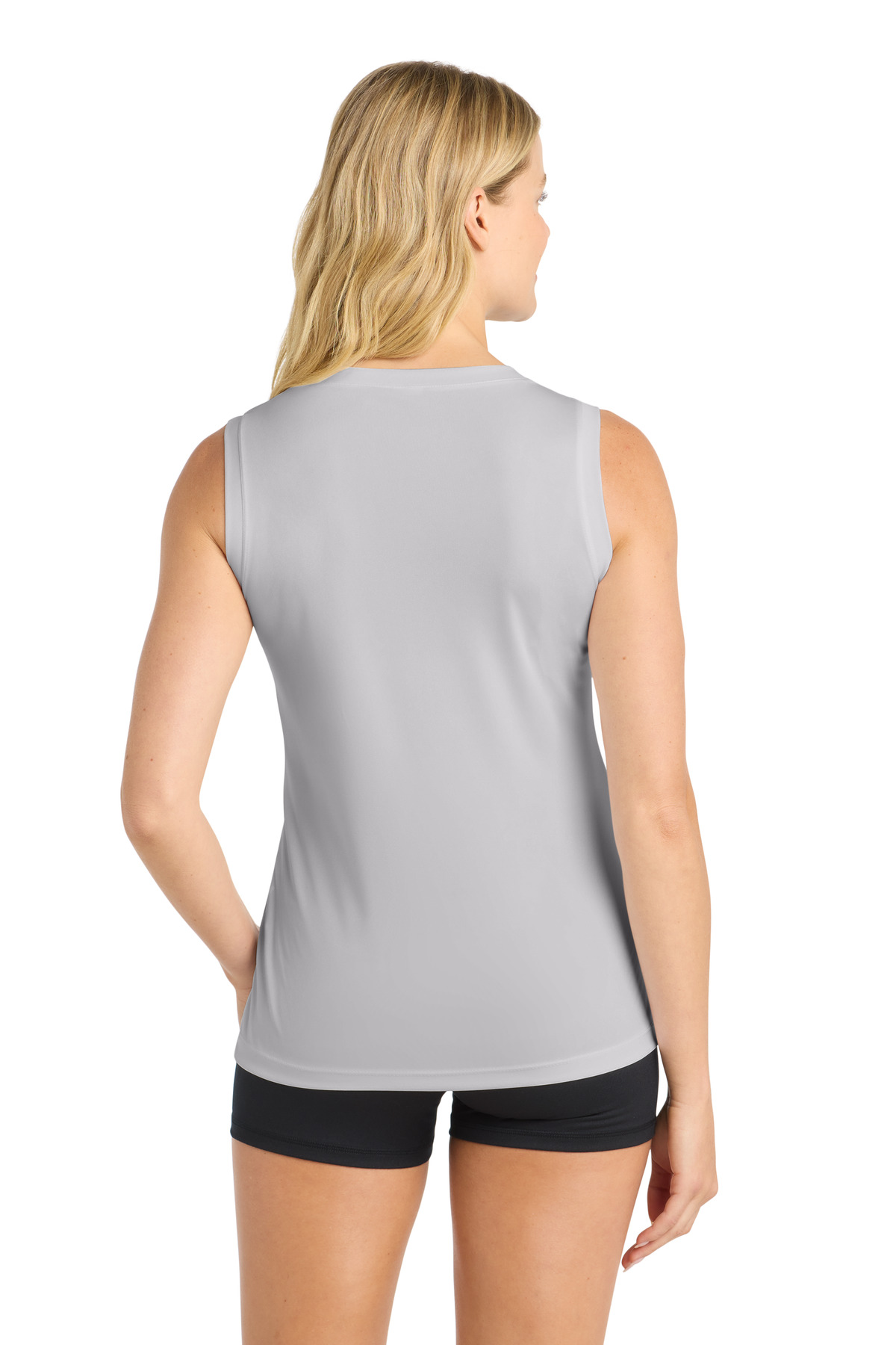 Sport-Tek Women's Sleeveless PosiCharge Competitor V-Neck Tee. LST352 18
