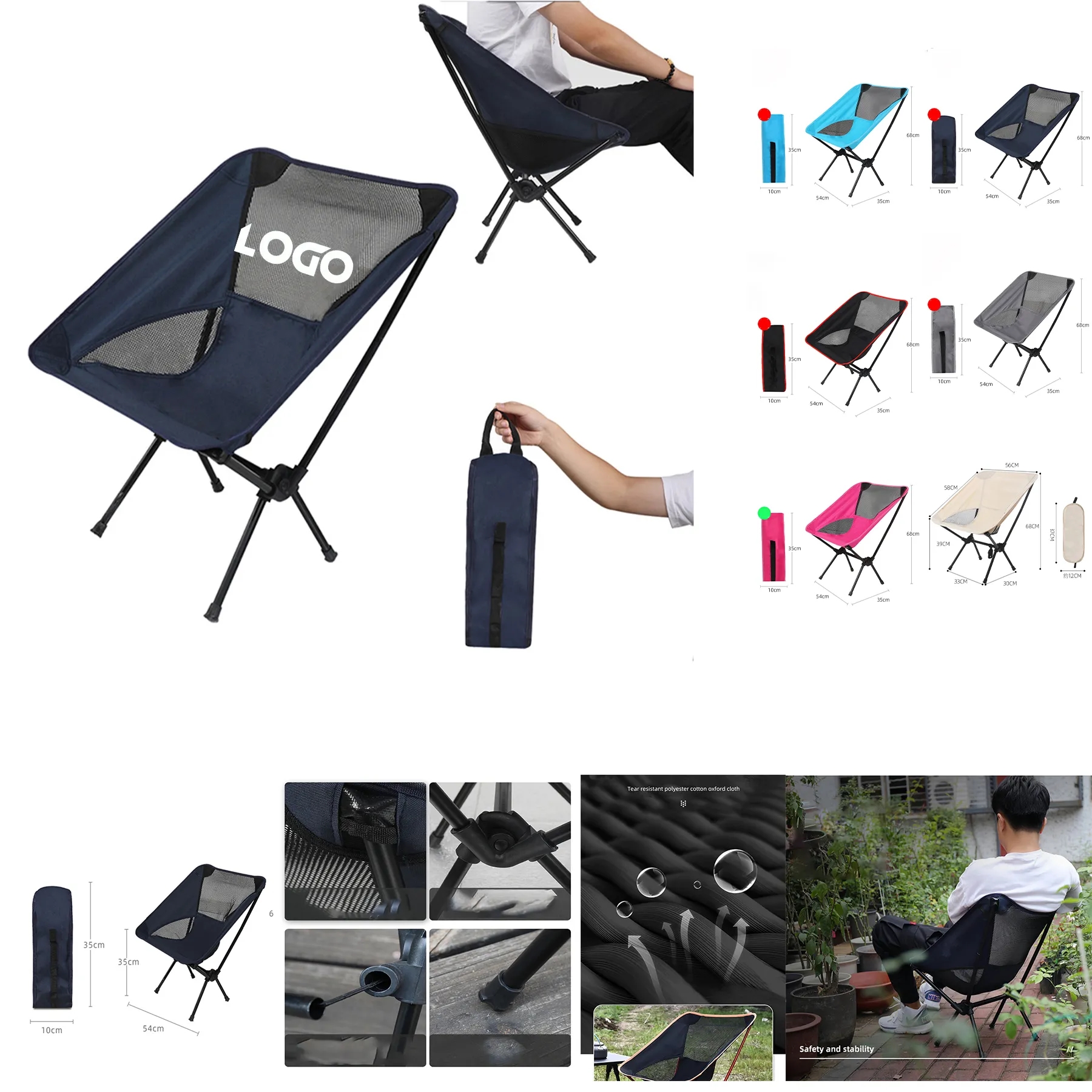 Camping Ultralight Folding Chairs 1