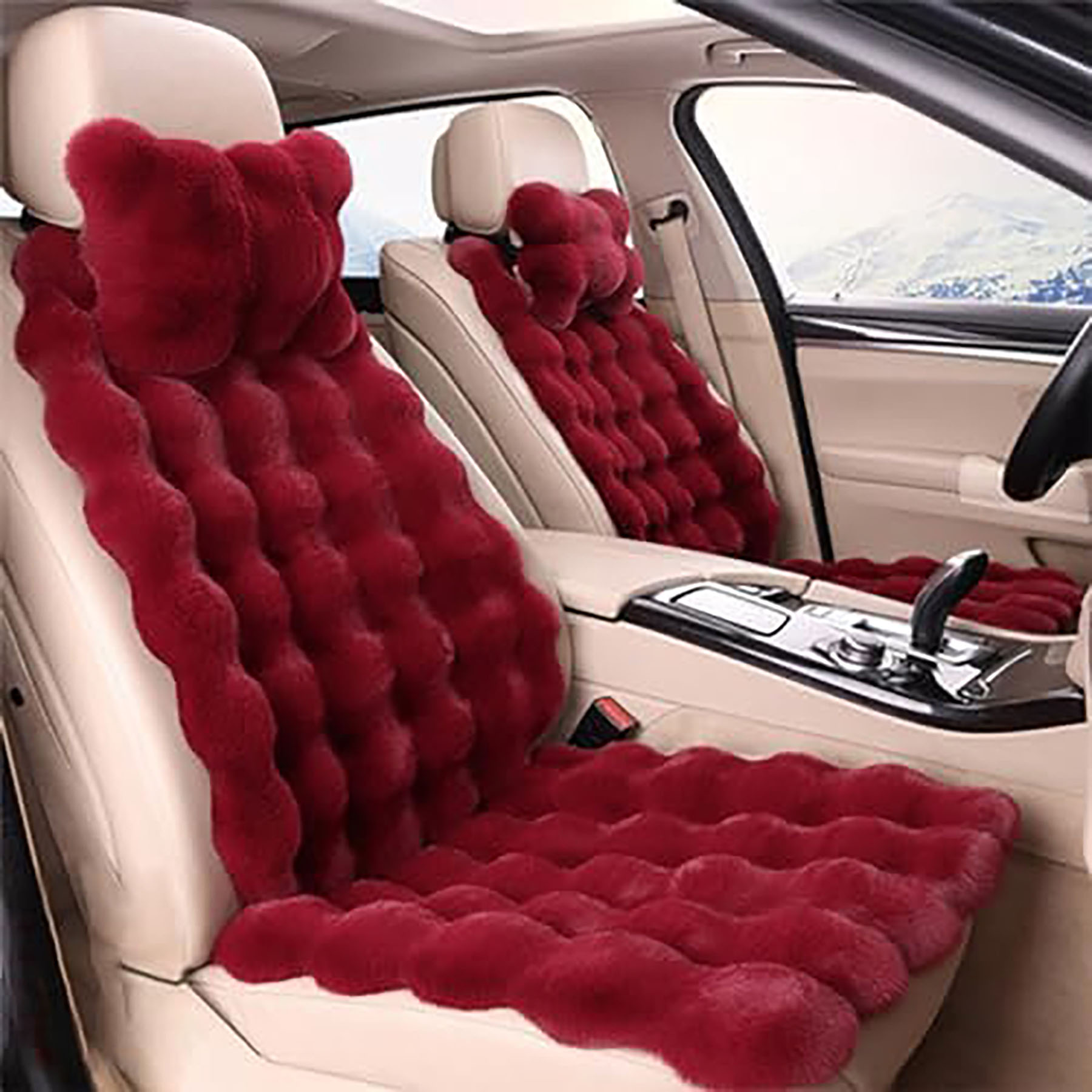 Plush Car Seat 9