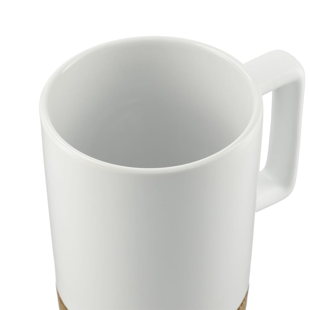 Bates 15oz Ceramic Mug w/ Cork Base 46