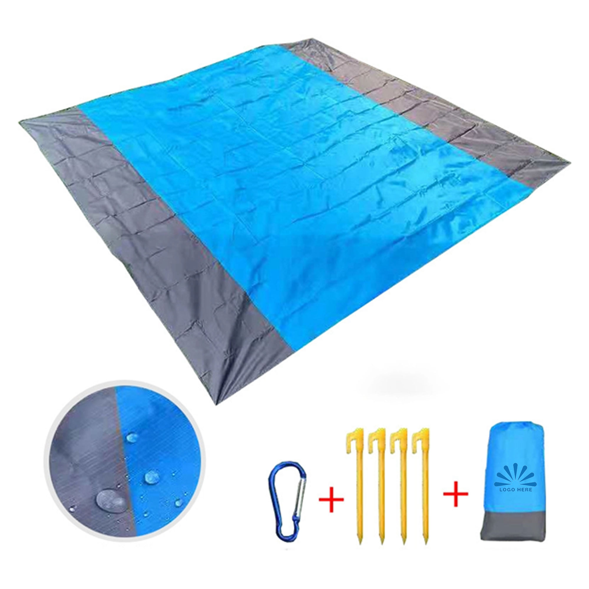 Waterproof Sandproof Foldable Beach Mat 1