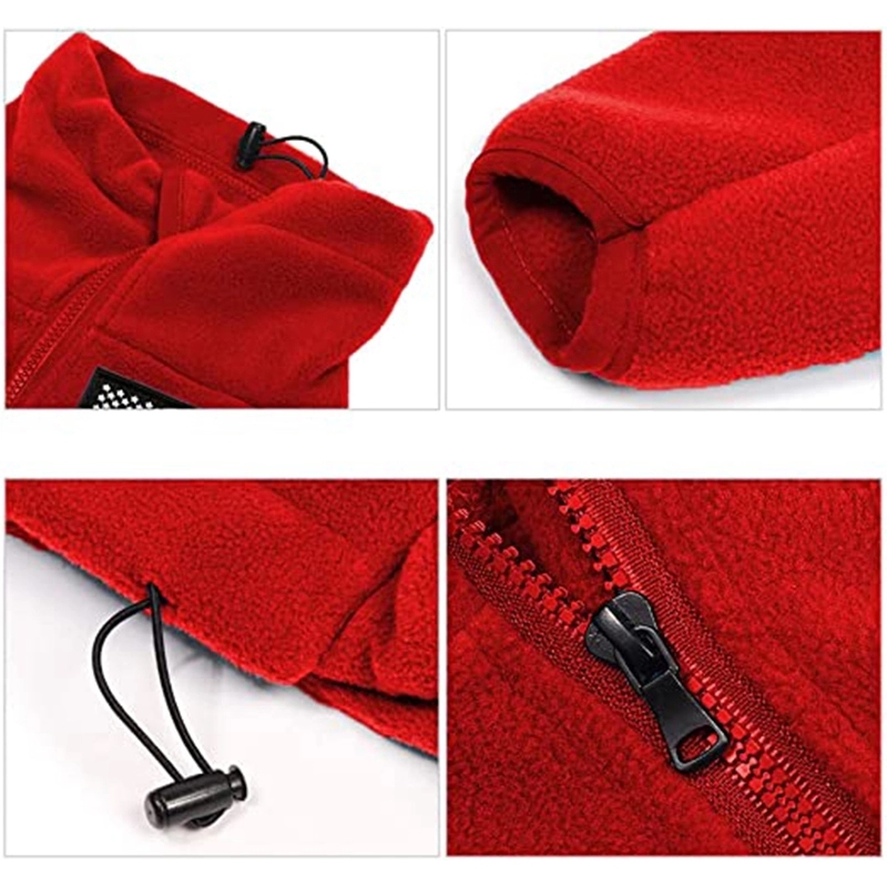 Letters Winter Pet Dog Hoodies Cotton Warm Clothes 5