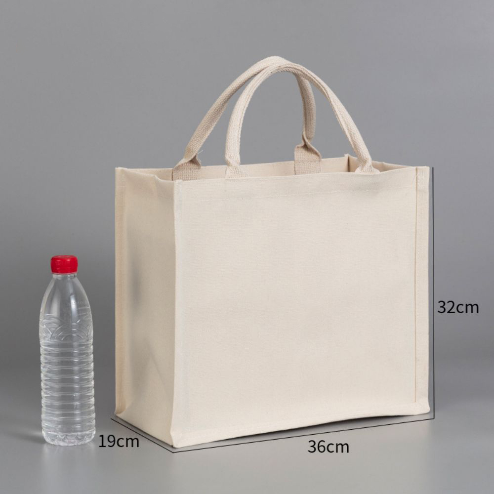 Eco-friendly Canvas Tote Bag, custom tote bag with logo imprint 1