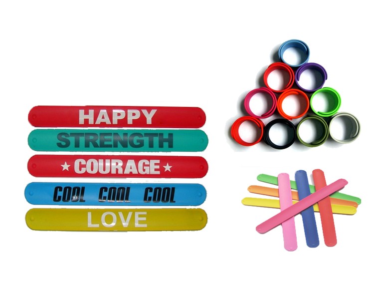 Silicone Slap Bracelet 1