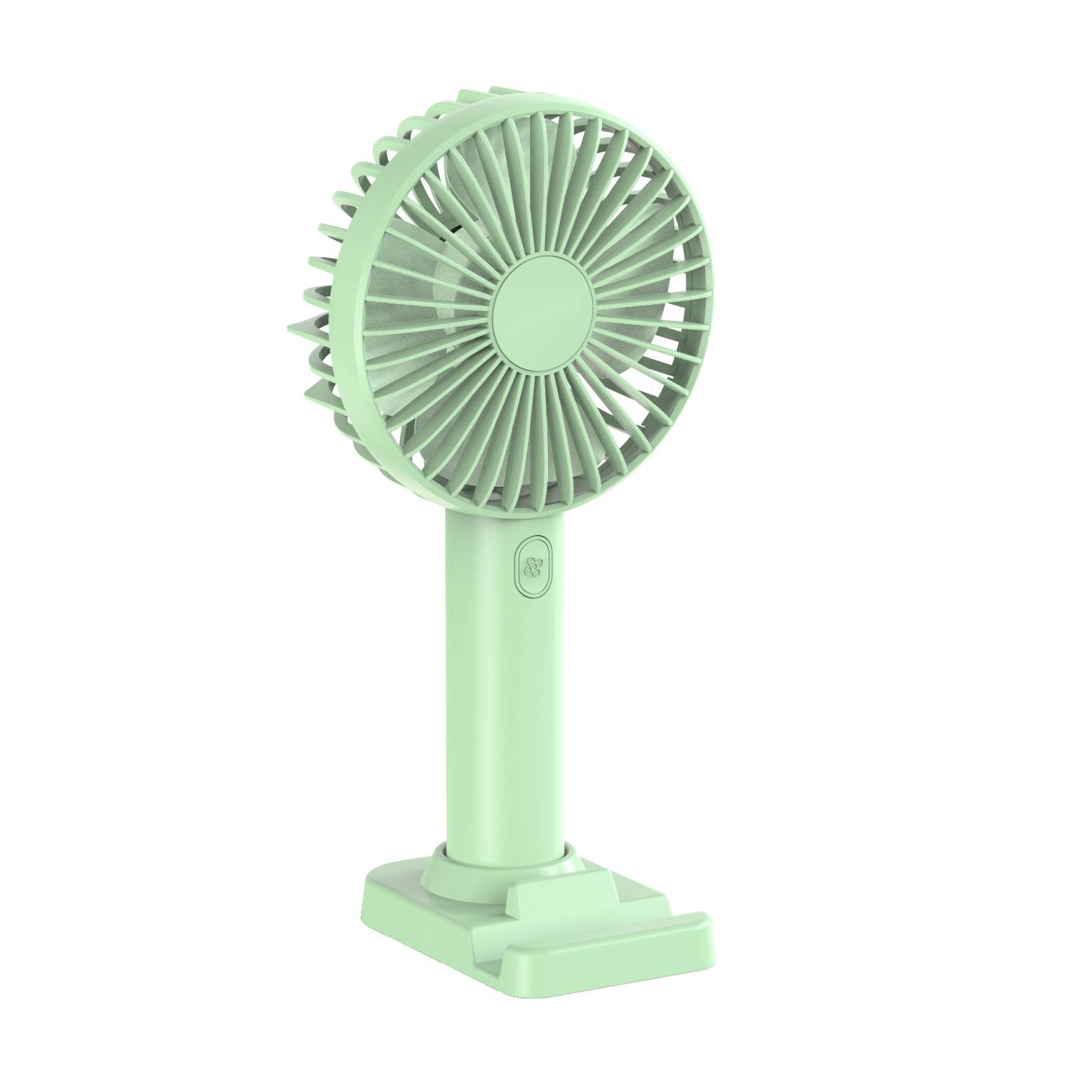 Handheld USB Rechargeable Fan w/ Phone Stand 2