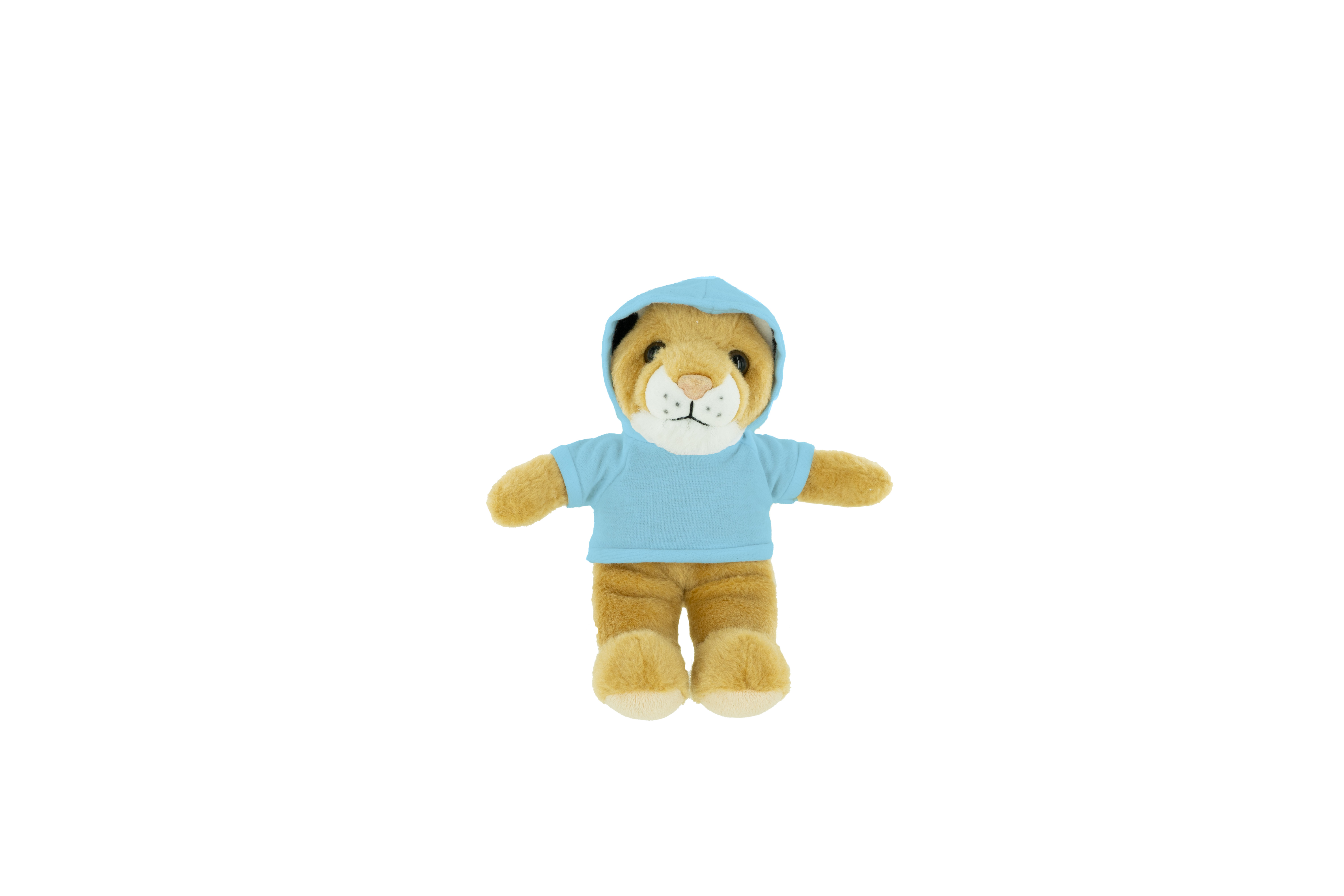 Plush Cougar with Hoodie