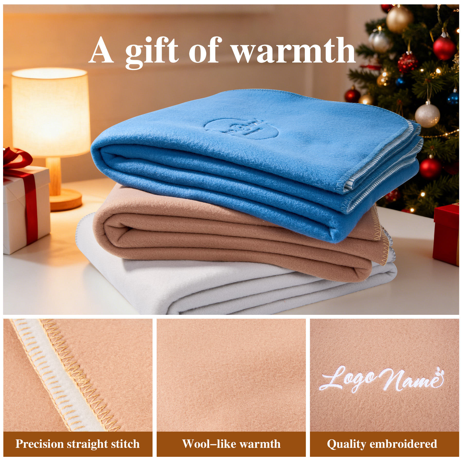 400GSM Cozy Fleece Blanket - 50'' X 60'' Unfolded 13