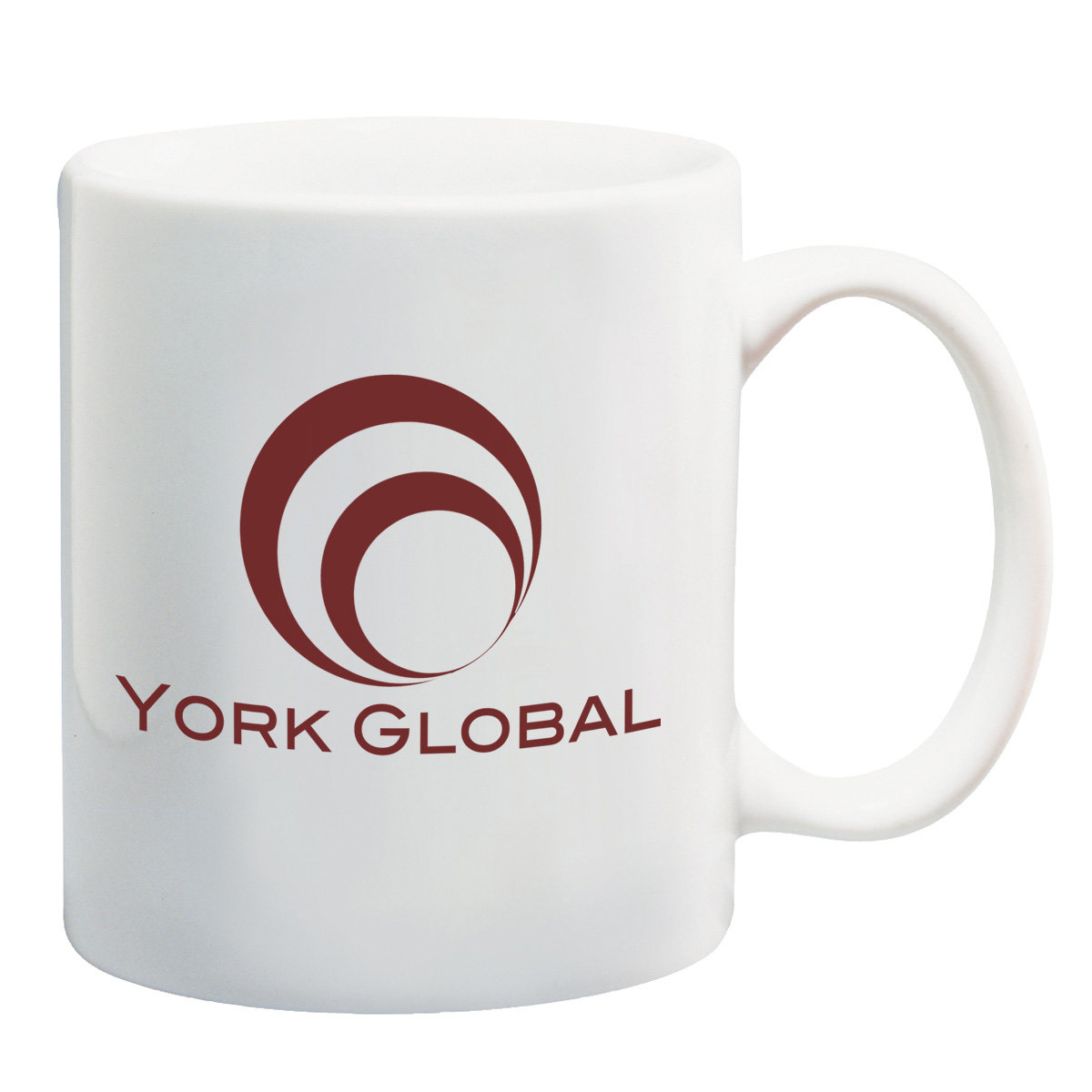 11 Oz. White Ceramic Mug 1