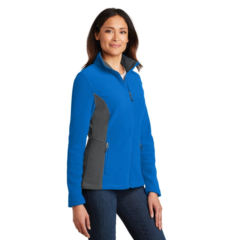 Port Authority Women's Colorblock Value Fleece Jacket. 8