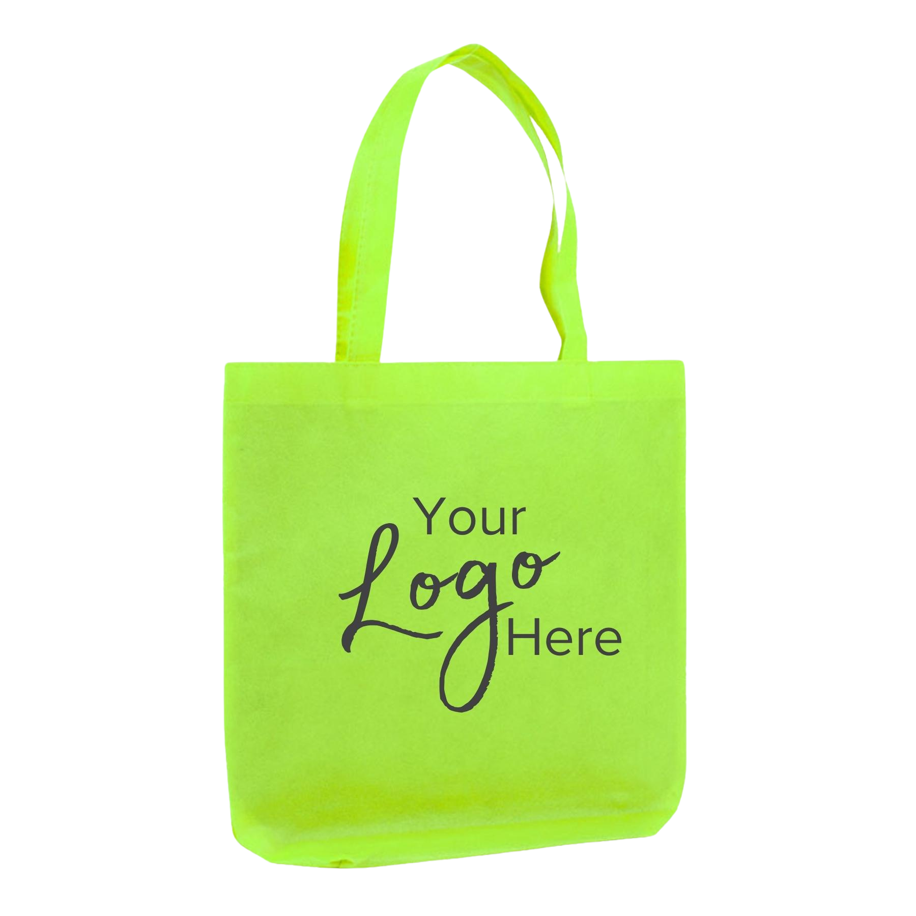 Non-Woven Economical 14.25"W x 15"H x 5" G Tote Bag with Bottom Gusset 18
