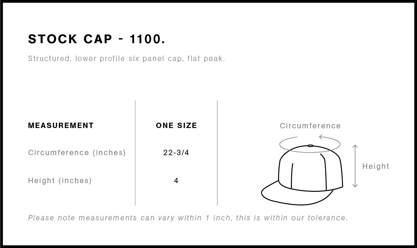 Stock Cap | 1100 26