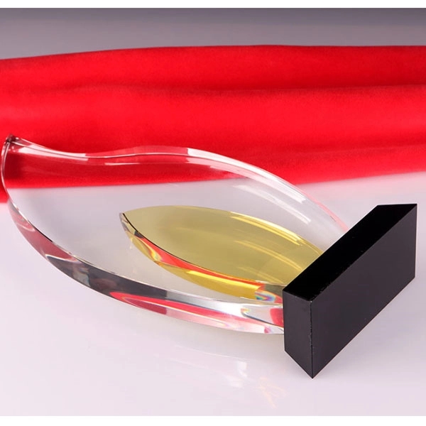 Modern Crystal Trophy Glass Award 4