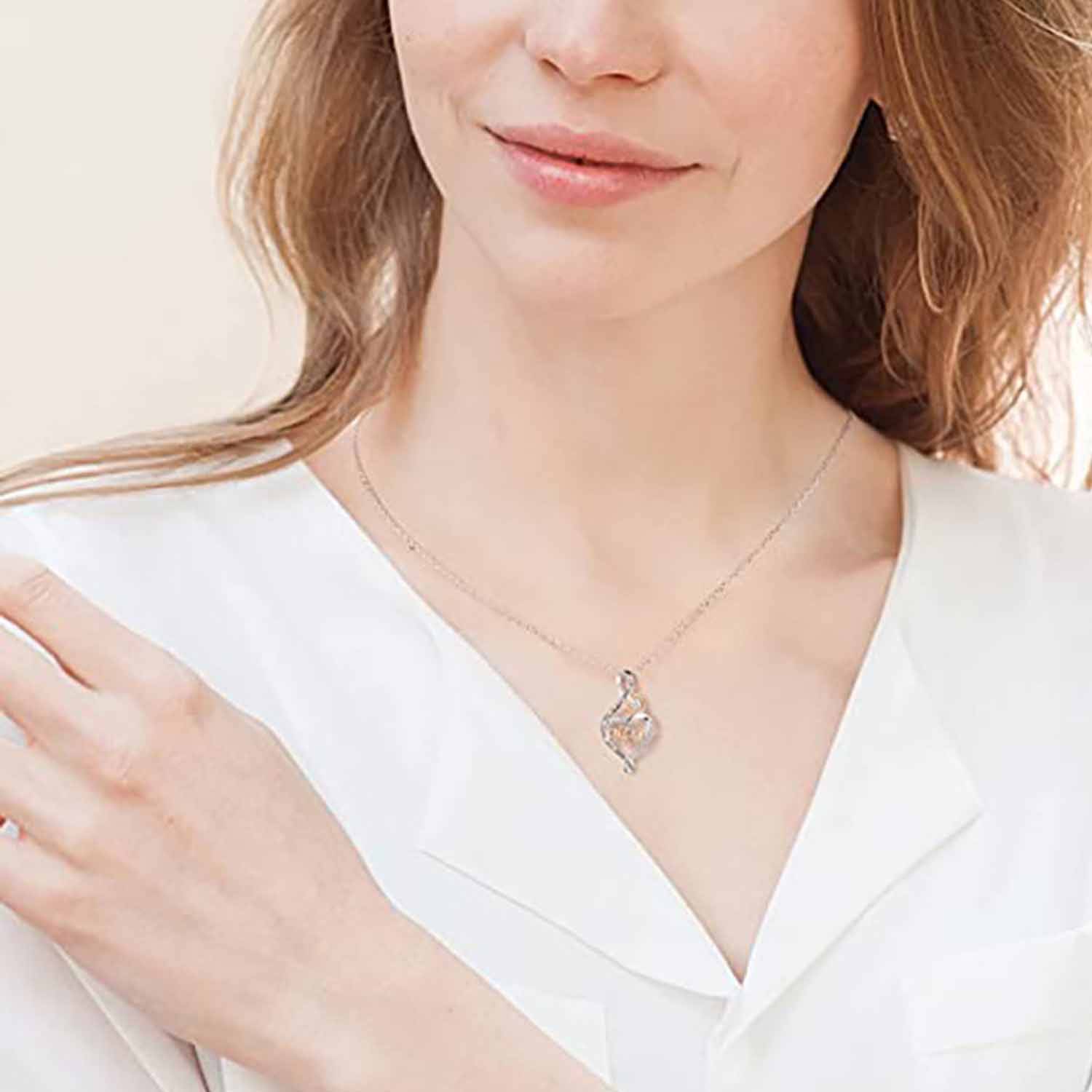mom double love necklace 5