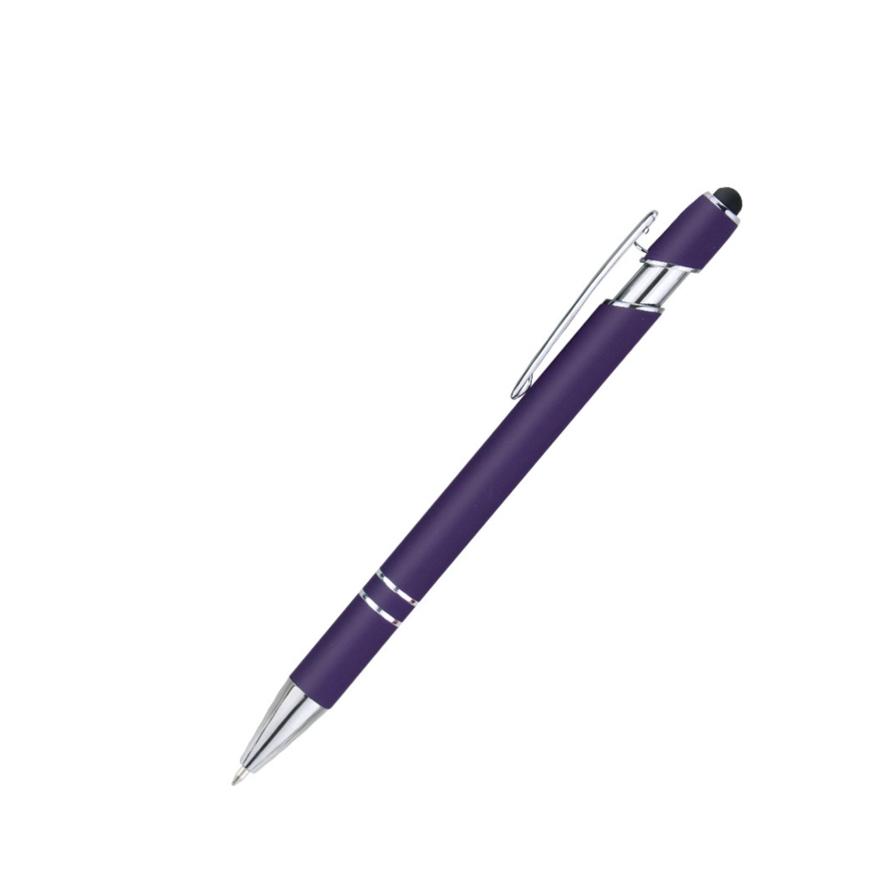 Soft-Touch 2 in 1 Metal Stylus Pen 2