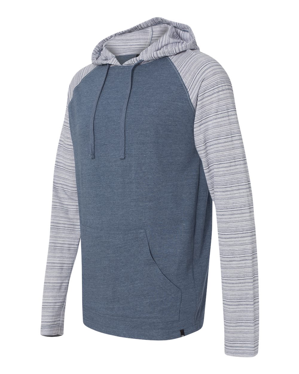Unisex Yarn-Dyed Hooded Raglan T-Shirt - 8127 14