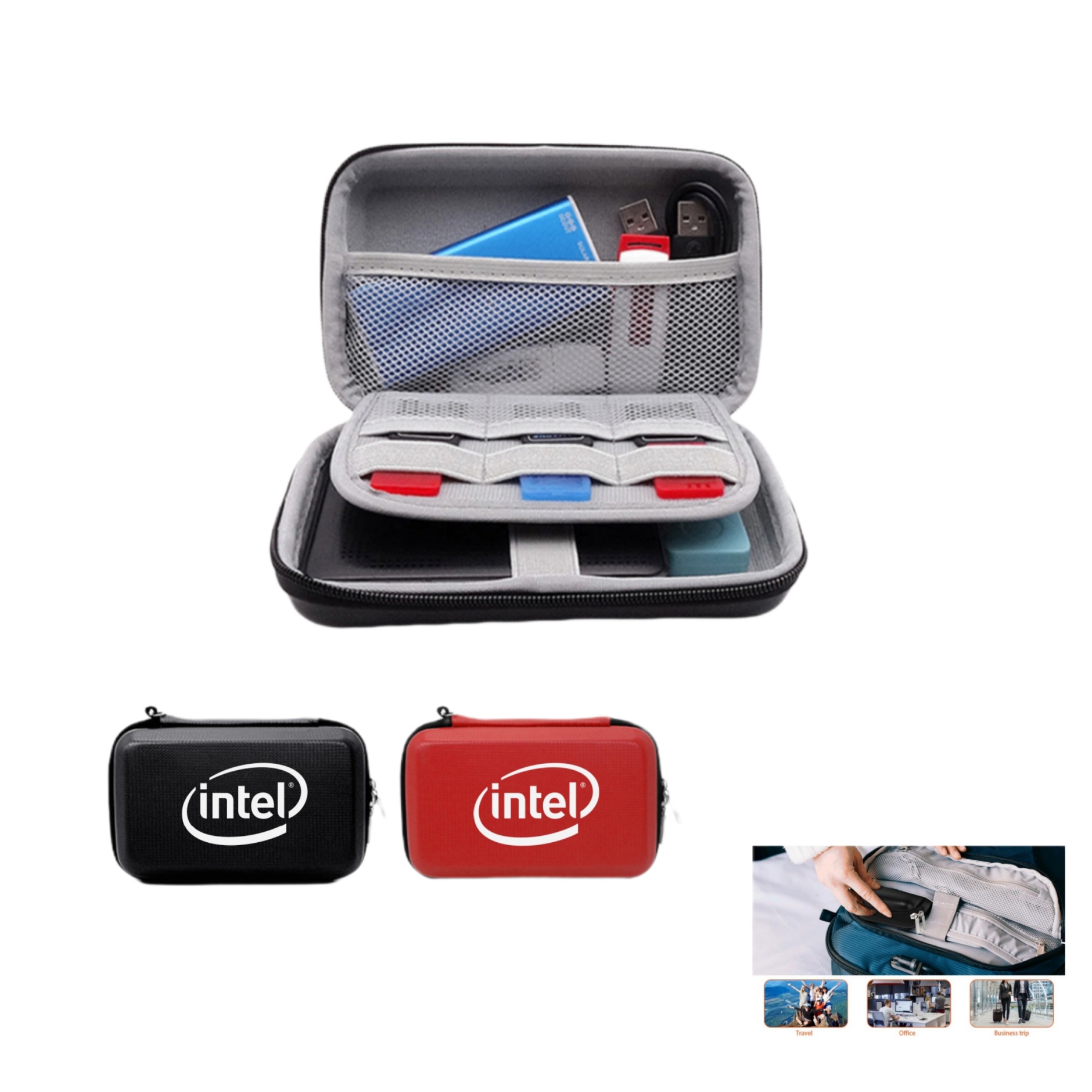Hard Disk Zippered Travel Case 4