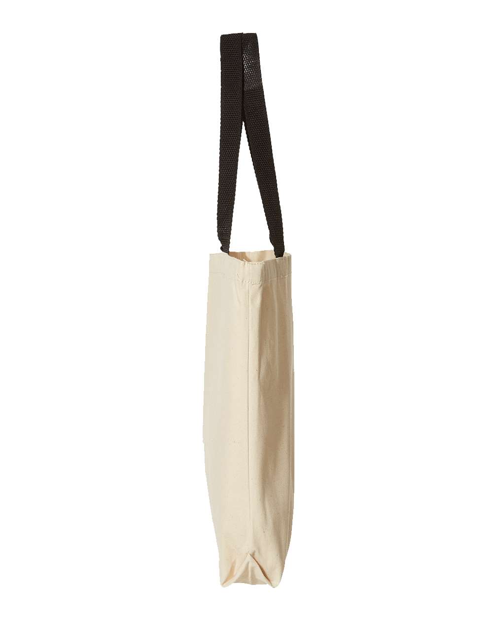 Natural Tote with Contrast-Color Handles - 8868 11