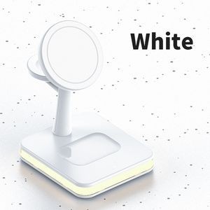 3 In 1 Wireless Charger Stand 25W Magnetic With Light 1